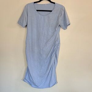 Light Blue Casual Maternity Dress size XL